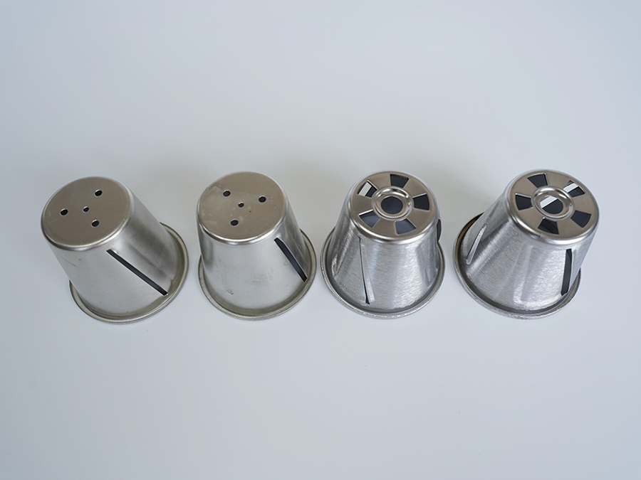 What processes are involved in the precision metal stamping process